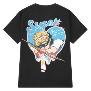 tシャツ 「ユニセックス」Angel Graphic Short Sleeve T-shirt / エンジェルグラフィック半袖Tシャツ レディース メ X-girl エックスガール ANGEL LOGO S/S TEE エンジェル 天使