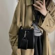 画像9: small square acrylic chain armpit Tote shoulder bag  チェーンショルダーストラップトート ショルダー  ハンドバック　 (9)