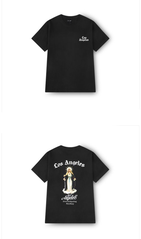 画像4: Unisex Los Angeles ARGELES Maria Photo Print T-shirt  男女兼用 ユニセックスロサンジェルスマリアフォトプリントTシャツ (4)