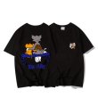 画像1: Unisex Good friends Tom & Jerry Print T-shirt　男女兼用 ユニセックス トムとジェリー トム＆ジェリーグッドフレンドTシャツ (1)