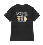 画像2: Unisex Retro Little Nili ins cartoon t-shirt　男女兼用 ユニセックスリトルベア熊プリントプリントTシャツ (2)