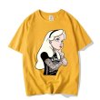 画像5: Unisex Punk Princess  Print T-shirt  男女兼用 ユニセックスパンクプリンセスプリントTシャツ 不思議の国のアリス (5)