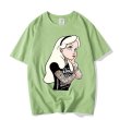 画像4: Unisex Punk Princess  Print T-shirt  男女兼用 ユニセックスパンクプリンセスプリントTシャツ 不思議の国のアリス (4)