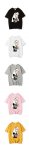 画像7: Unisex Punk Princess  Print T-shirt  男女兼用 ユニセックスパンクプリンセスプリントTシャツ 不思議の国のアリス (7)