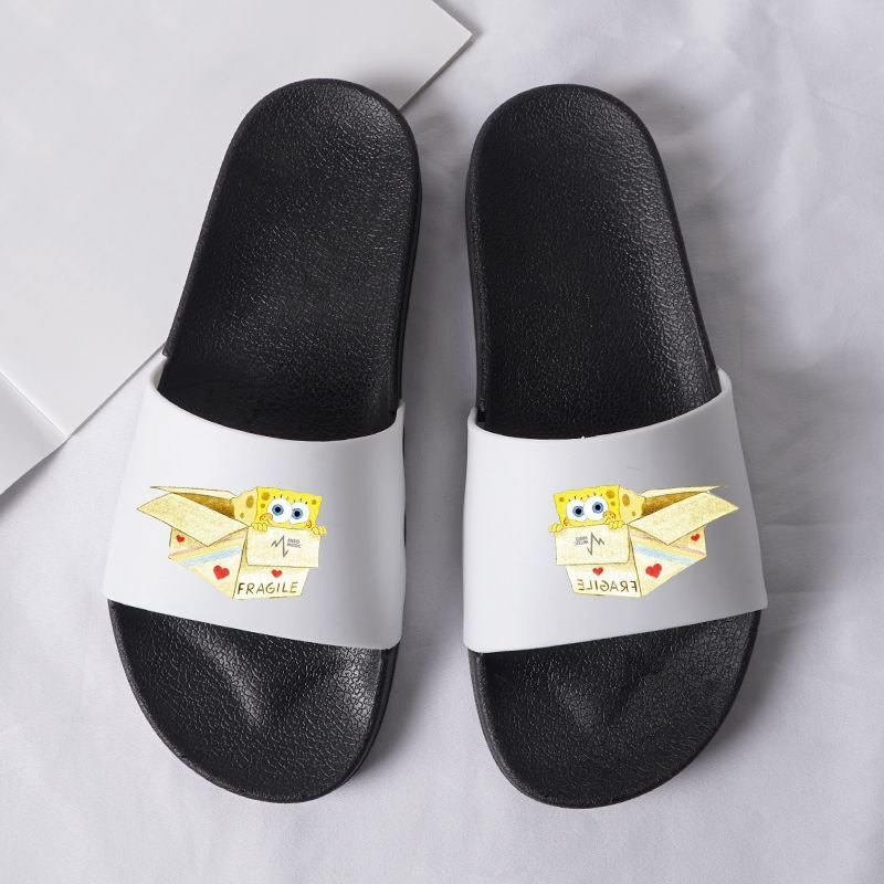 画像3: sponge bob family flip flops soft bottom sandals slippers Beach sandals 　ユニセックス男女兼用スポンジボブ フリップフロップ  シャワー ビーチ サンダル (3)