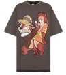 画像1: Unisex Chip and Dale print T-shirt  男女兼用 ユニセックスチップとデールプリントTシャツ (1)