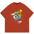 画像9: Unisex Bugs Bunny planet pattern t-shirt　男女兼用 ユニセックスバッグスバニー ダフィーダック ルーニー・テューンズ Tシャツ (9)