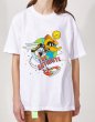 画像11: Unisex Bugs Bunny planet pattern t-shirt　男女兼用 ユニセックスバッグスバニー ダフィーダック ルーニー・テューンズ Tシャツ (11)