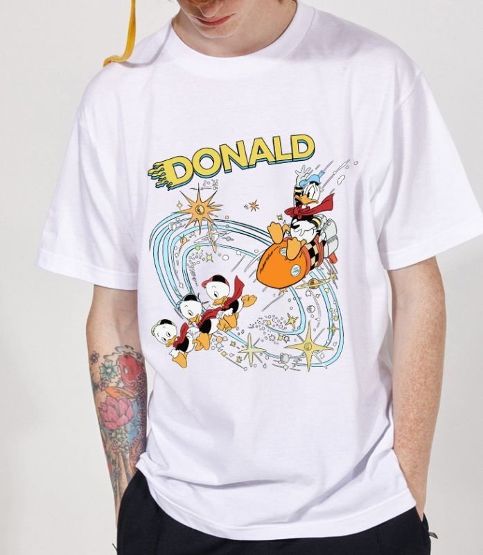 画像9: Unisex Donald Duck Family t-shirt 男女兼用 ユニセックス ドナルドダックファミリーTシャツ (9)