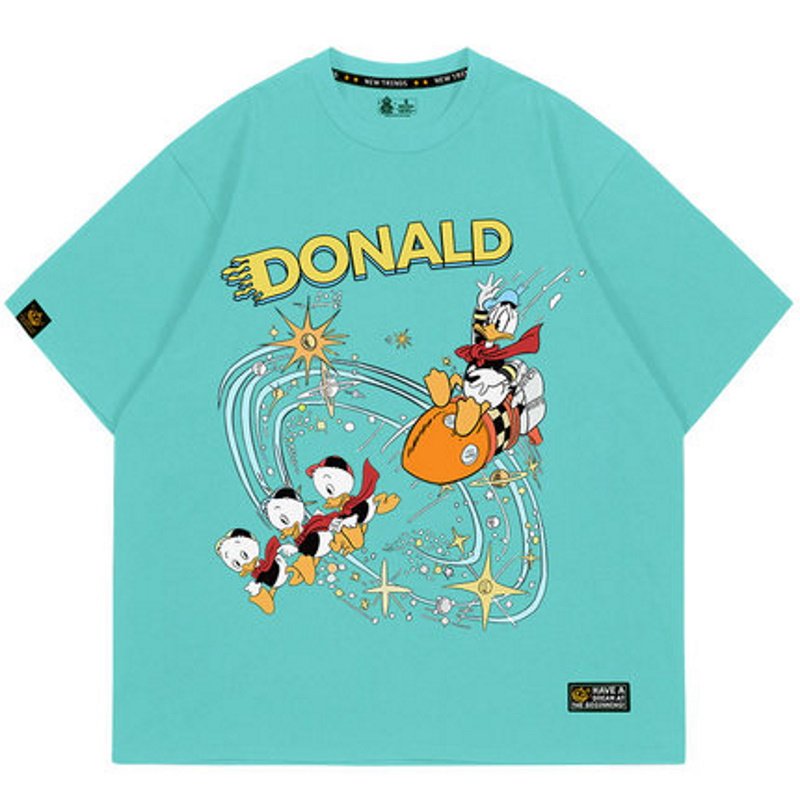 画像4: Unisex Donald Duck Family t-shirt 男女兼用 ユニセックス ドナルドダックファミリーTシャツ (4)