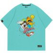 画像5: Unisex Bugs Bunny planet pattern t-shirt　男女兼用 ユニセックスバッグスバニー ダフィーダック ルーニー・テューンズ Tシャツ (5)