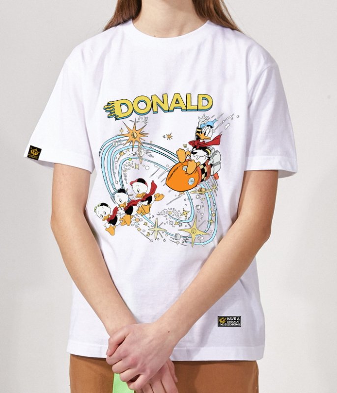画像10: Unisex Donald Duck Family t-shirt 男女兼用 ユニセックス ドナルドダックファミリーTシャツ (10)