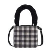 画像2: Plaid Small Square Shoulder tote Bag　チェックミニスクエアトート ショルダーバッグ  (2)