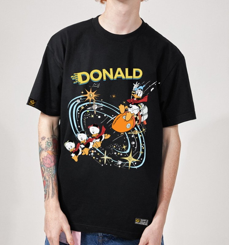 画像11: Unisex Donald Duck Family t-shirt 男女兼用 ユニセックス ドナルドダックファミリーTシャツ (11)