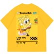 画像1: Unisex SpongeBob & Patrick t-shirt　男女兼用 ユニセックススポンジボブ＆パトリックTシャツ (1)