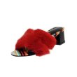 画像6: flat&Heel mink fur leather flat sandals slippers 　フラット&ヒールHマークリアルミンクファーサンダル スリッパ (6)