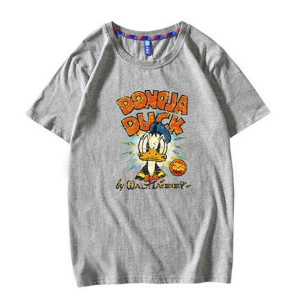 画像1: Unisex Donald Duck Classical Paint T-shirt Unisex　男女兼用 ユニセックス ドナルドダック クラシカルペイントTシャツ (1)
