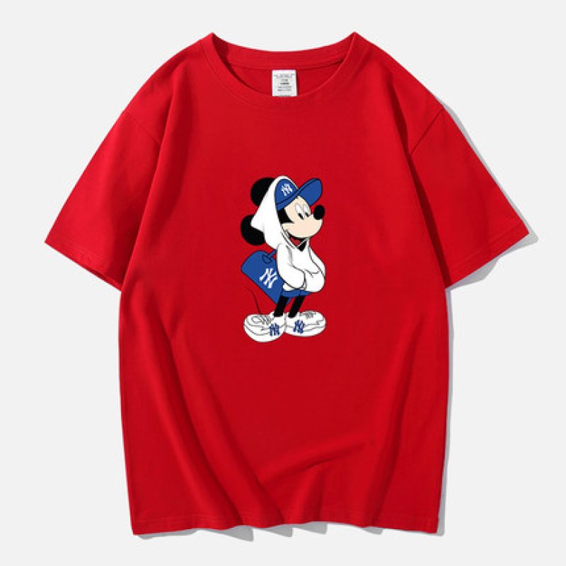 画像6: NY logo Mickey Mouse T-shirt unisex 男女兼用 ユニセックス NYロゴミッキーマウスTシャツTシャツ (6)