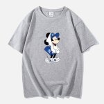 画像4: NY logo Mickey Mouse T-shirt unisex　男女兼用 ユニセックス NYロゴミッキーマウスTシャツTシャツ (4)