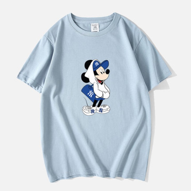 画像3: NY logo Mickey Mouse T-shirt unisex 男女兼用 ユニセックス NYロゴミッキーマウスTシャツTシャツ (3)