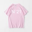 画像13: N21 trend element Malong T-shirt unisex　男女兼用 ユニセックス N21ロゴ 半袖Tシャツ (13)