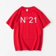 画像5: N21 trend element Malong T-shirt unisex　男女兼用 ユニセックス N21ロゴ 半袖Tシャツ (5)
