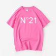 画像11: N21 trend element Malong T-shirt unisex　男女兼用 ユニセックス N21ロゴ 半袖Tシャツ (11)