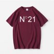 画像9: N21 trend element Malong T-shirt unisex　男女兼用 ユニセックス N21ロゴ 半袖Tシャツ (9)
