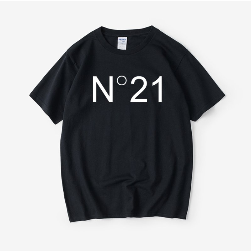 画像14: N21 trend element Malong T-shirt unisex　男女兼用 ユニセックス N21ロゴ 半袖Tシャツ (14)
