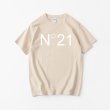 画像6: N21 trend element Malong T-shirt unisex　男女兼用 ユニセックス N21ロゴ 半袖Tシャツ (6)