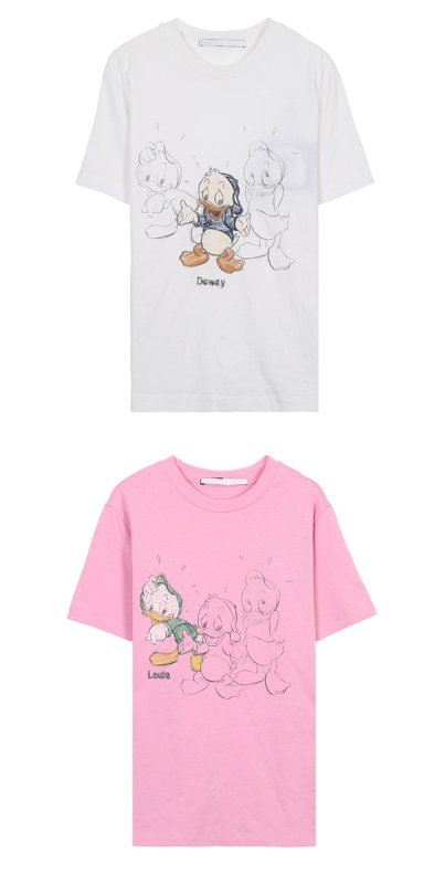 画像5: Donald Duck Graphic Paint T-SHIRT   ドナルドダックグラフィックペイント半袖Tシャツ  (5)
