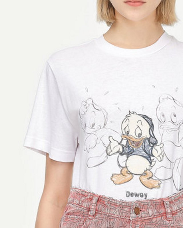 画像9: Donald Duck Graphic Paint T-SHIRT   ドナルドダックグラフィックペイント半袖Tシャツ  (9)