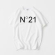 画像2: N21 trend element Malong T-shirt unisex　男女兼用 ユニセックス N21ロゴ 半袖Tシャツ (2)