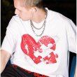 画像4: puzzle series thorny love short-sleevedT-shirt unisex　男女兼用 ユニセックス パズル&ハート 半袖Tシャツ (4)