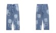 画像5: Unisex men' sold patch jeans pants  ユニセックス男女兼用オールドパッチデニム パンツ ジーンズ (5)