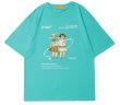 画像2: Retro girls photo print short-sleevedT-shirt unisex　男女兼用 ユニセックス レトロガールズフォトプリント 半袖Tシャツ (2)