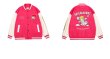 画像6: Angel baby baseball uniform jacket blouson ユニセッ クス男女兼用エンジェルベビー刺繍スタジャン ジャンパー ジャケットブルゾン (6)