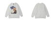 画像7: unisex cute bear cartoon print loose long-sleeved Sweat pullover　男女兼用 ユニセックス キュートベア 熊プリントスウェット トレーナー (7)