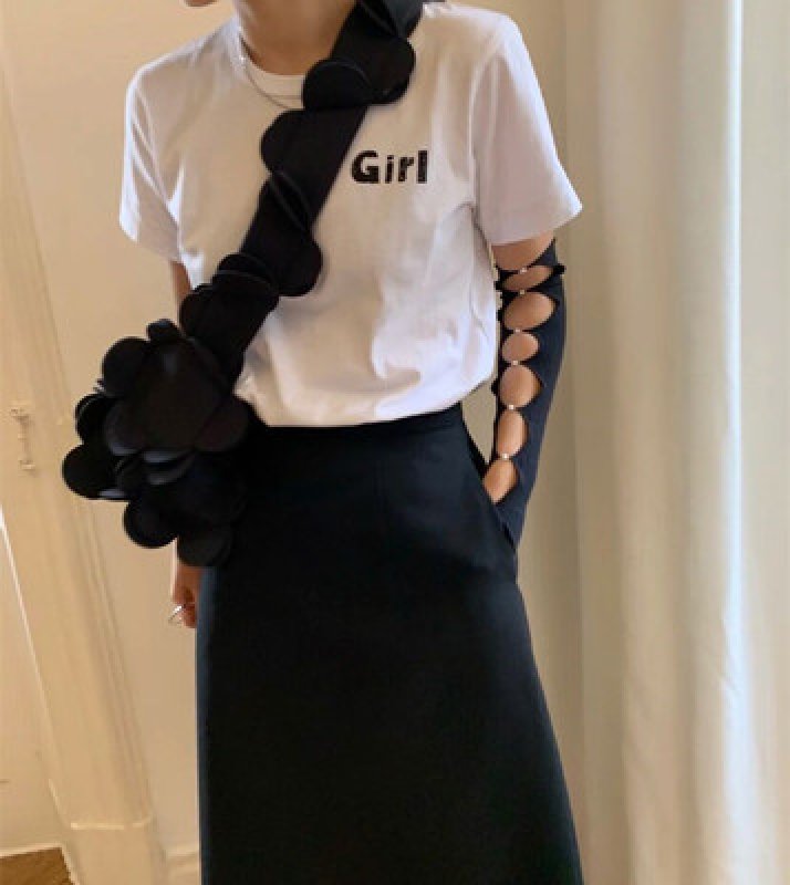 画像6: three-dimensional petal tote shoulder bag 立体花びらトートショルダーバッグ  (6)