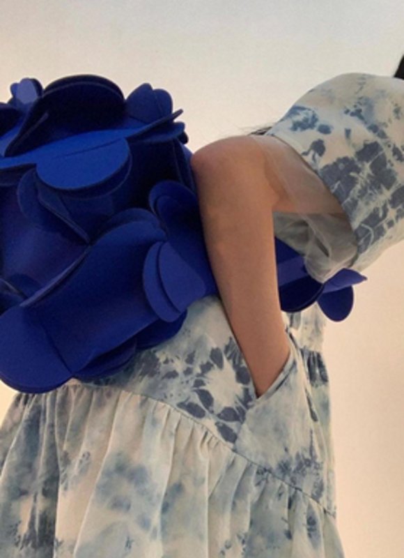 画像18: three-dimensional petal tote shoulder bag 立体花びらトートショルダーバッグ  (18)