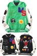 画像5: SAVIORembroidery Stajan baseball uniform jacket blouson ユニセッ クス男女兼用 SAVIOR救世主刺繡 スタジャン ジャンパー ジャケット ブルゾン (5)