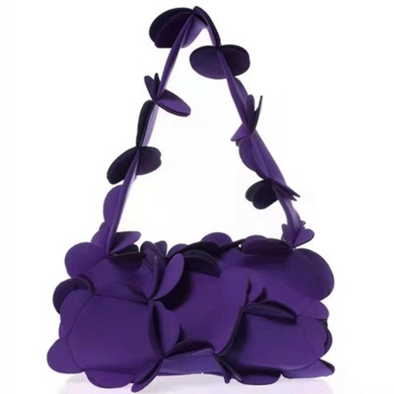 画像3: three-dimensional petal tote shoulder bag 立体花びらトートショルダーバッグ  (3)