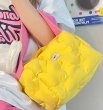 画像8: square quiche cheese tote shoulder bag　スクエアキッシュチーズバッグ トートショルダーバッグ エコバッグ　 (8)