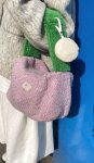 画像3: square quiche cheese tote shoulder bag　スクエアキッシュチーズバッグ トートショルダーバッグ エコバッグ　 (3)