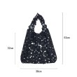 画像9: Lace tote shoulder eco shopping bag　レーストートショルダーエコショッピングバッグ (9)