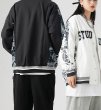 画像8: Paisley bandana pattern Stajan baseball uniform jacket blouson ユニセッ クス男女兼用 バンダナ ペイズリー柄 スタジャン ジャンパー ジャケット ブルゾン (8)