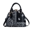 画像3: Bandana Paisley Pattern Shell Mini Tote Shoulder Bag　バンダナペイズリー柄シェルミニトートショルダーバッグ  (3)