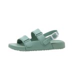 画像2:  leather candy color sandals  slippers 　キャンディーカラーレザーバックストラップサンダル スリッパ (2)