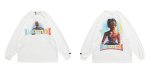 画像9: unisex MADEEXTREME cartoon  print loose long-sleeved t-shirt　男女兼用 ユニセックス コミックプリント長袖Tシャツ (9)