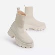 画像9:  women's  chunky sole knit Middle boots   男女兼用ユニセックスミドル 丈チャンキーソール厚底プラットフォームニットブーツ (9)